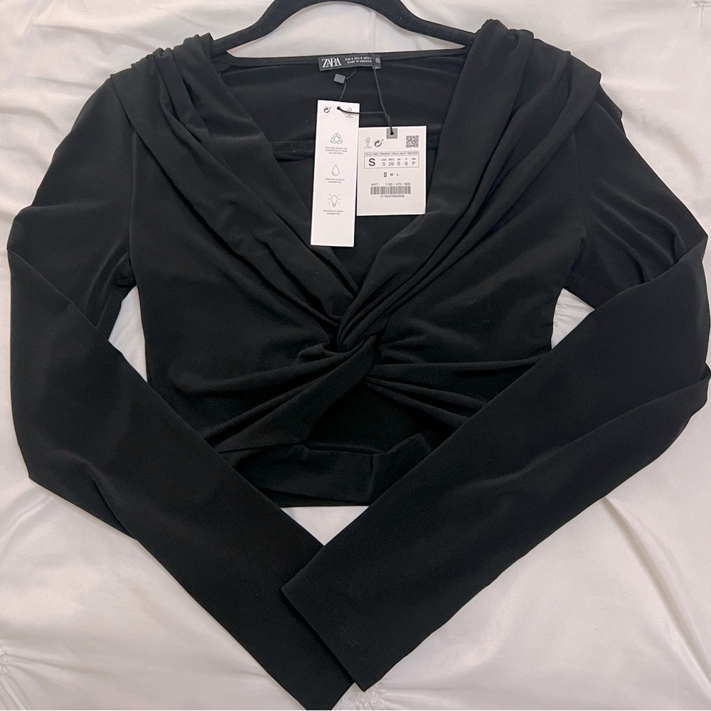 Black ZARA long sleeve
